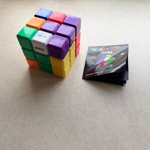 Rubik's x Tetris Cube Puzzle - Multicolor